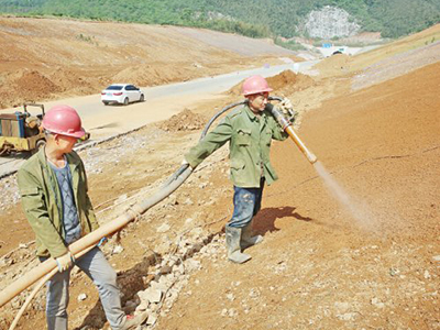 客土噴播 - 安平縣佰泰金屬絲網(wǎng)制品有限公司